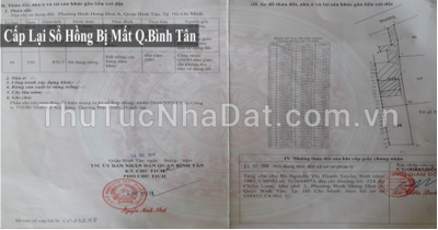 Cấp lại giấy chứng nhận bị mất,thất lạc Quận Bình Tân