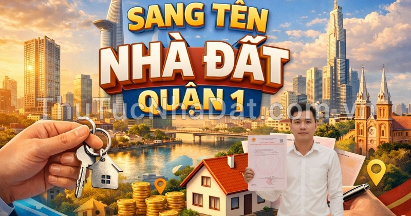 Sang Tên Nhà Đất Quận 1