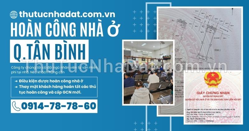 Hoàn Công Nhà Ở Quận Tân Bình