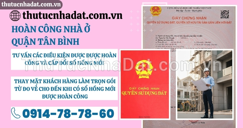 Hoàn Công Nhà Ở Quận Tân Bình
