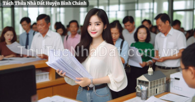 Tách Thửa Nhà Đất Huyện Bình Chánh