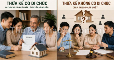 Khai Nhận Di Sản Thừa Kế Nhà Đất