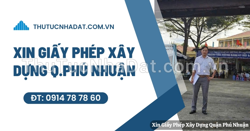 Xin Giấy Phép Xây Dựng Quận Phú Nhuận