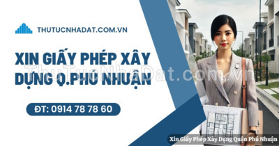 Xin Giấy Phép Xây Dựng Quận Phú Nhuận