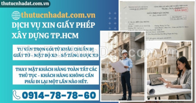 Xin Giấy Phép Xây Dựng Tp.HCM